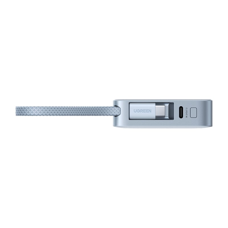 Ugreen MagFlow PB773 Magsafe powerbank 10000mAh, Qi2 25W (Szürke)-9