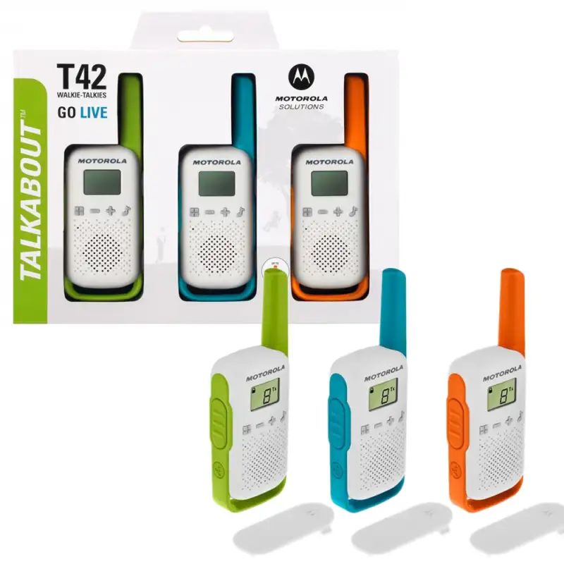 Motorola Talkabout T42 hármas csomag-2