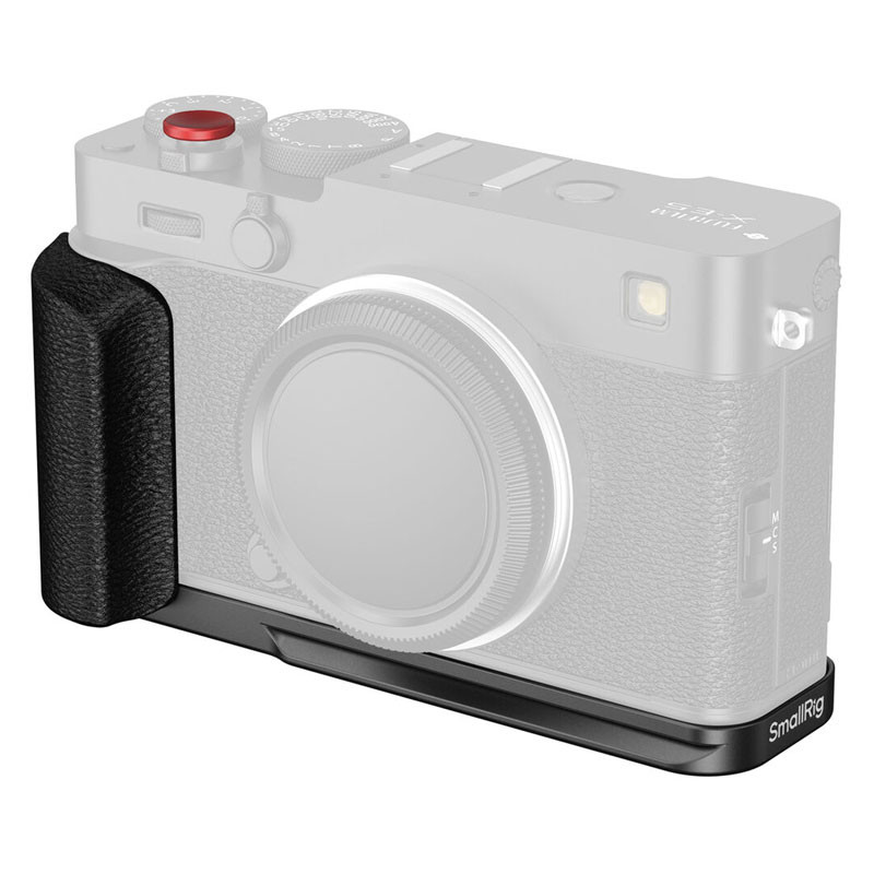 Smallrig 5448 L-Shaped Mount Plate with Silicone Handle for Fujifilm X-E5 Black-0