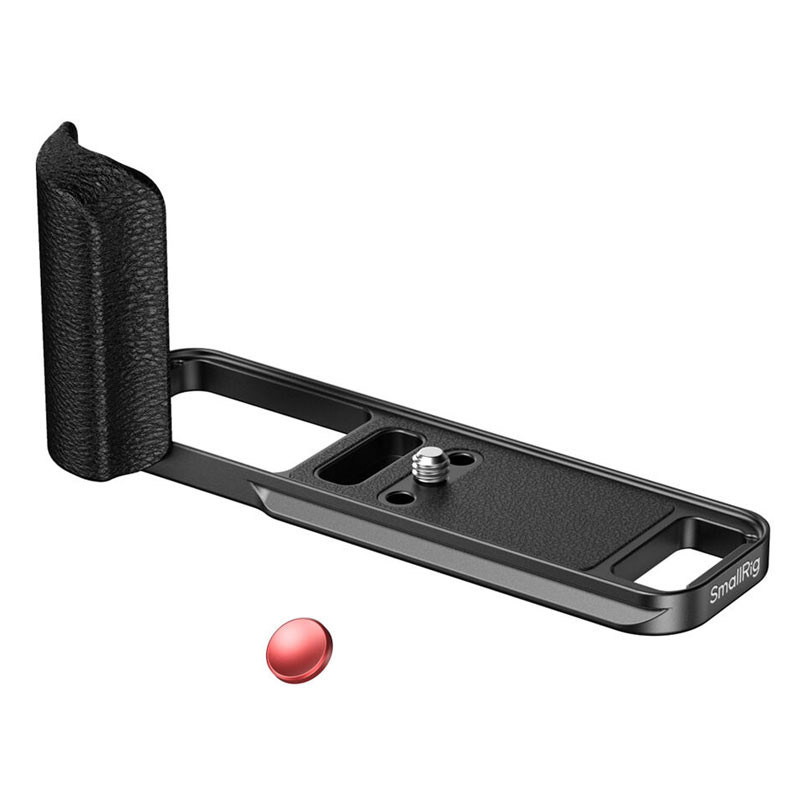 Smallrig 5448 L-Shaped Mount Plate with Silicone Handle for Fujifilm X-E5 Black-3
