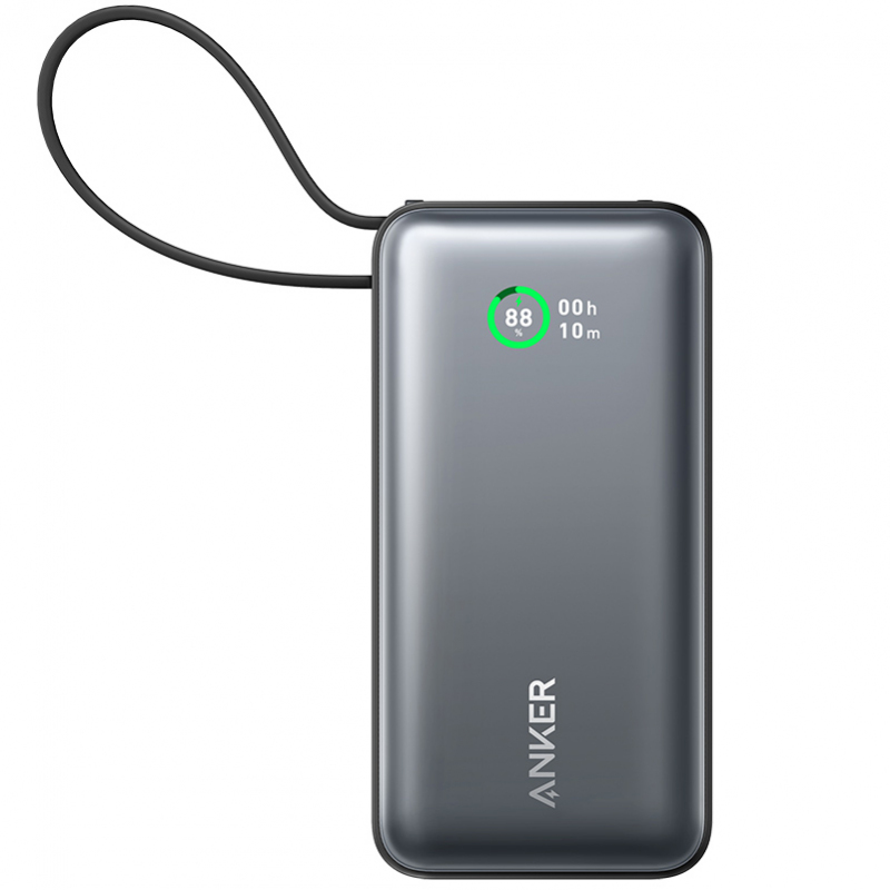Powerbank Anker Nano, 10000mAh, 30W, QC + PD, Fekete A1259G11-8