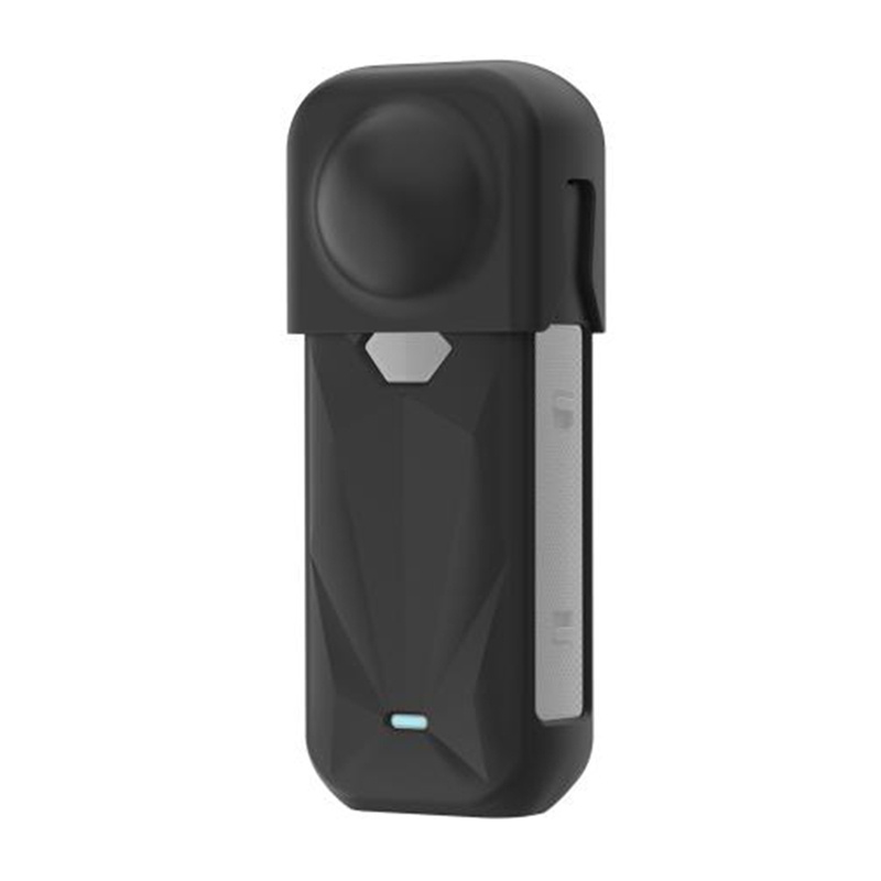 PULUZ Szilikon Védőtok Lencsevédővel az Insta360 X5-höz (Fekete) tok-1