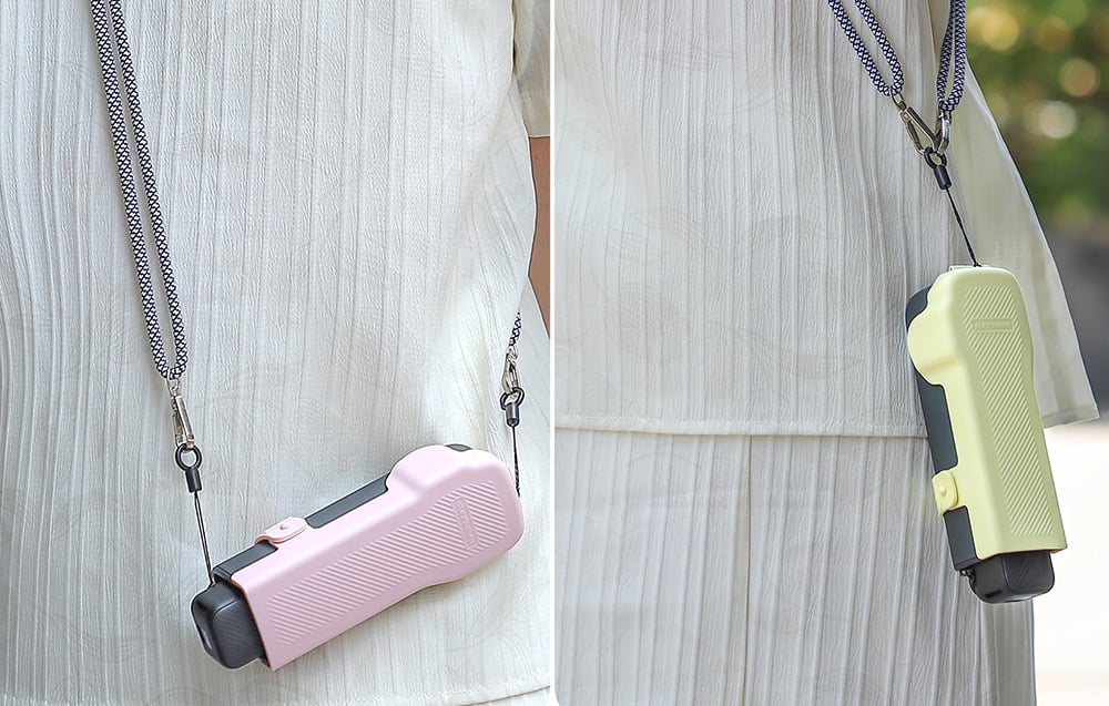 Sunnylife védőtáska szíjjal és zsinórral Osmo Pocket (szürke) tok-5