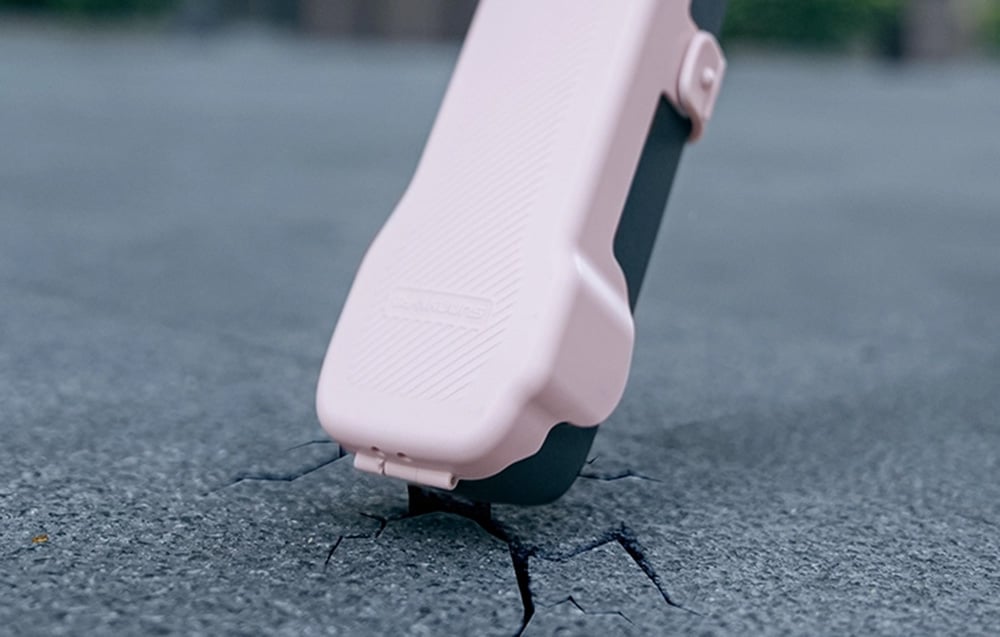 Sunnylife védőtáska szíjjal és zsinórral Osmo Pocket (szürke) tok-6