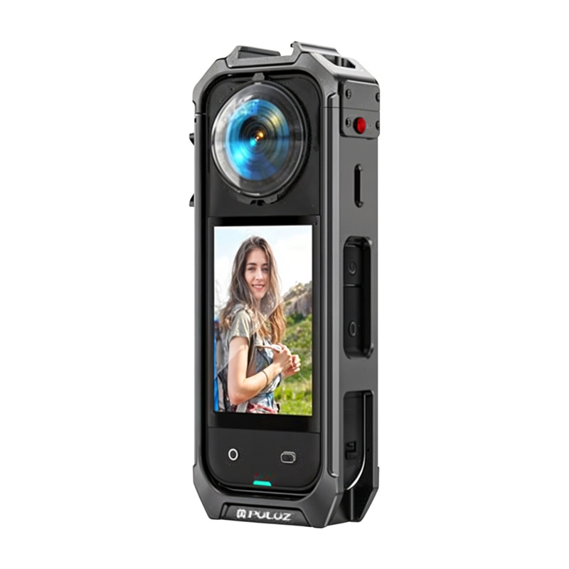 PULUZ Alumínium Ötvözet Védőtok Insta360 X5-hez-0