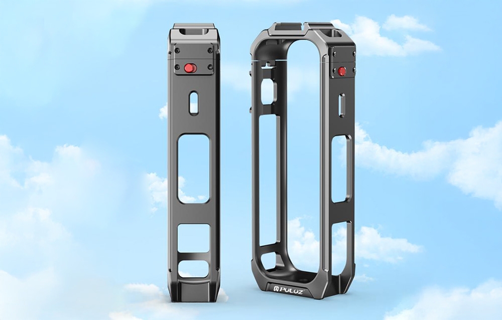 PULUZ Alumínium Ötvözet Védőtok Insta360 X5-hez-3