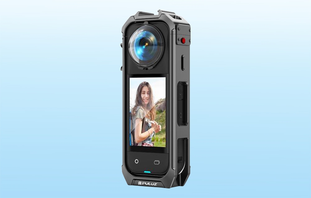 PULUZ Alumínium Ötvözet Védőtok Insta360 X5-hez-5