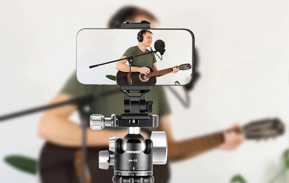 Neewer SP-02 telefonos rögzítő adapter Arca-2