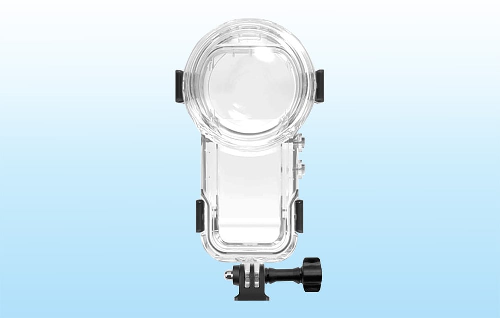 Puluz 60m Vízálló Merülő Tok Insta360 X5-hoz (Átlátszó)-2