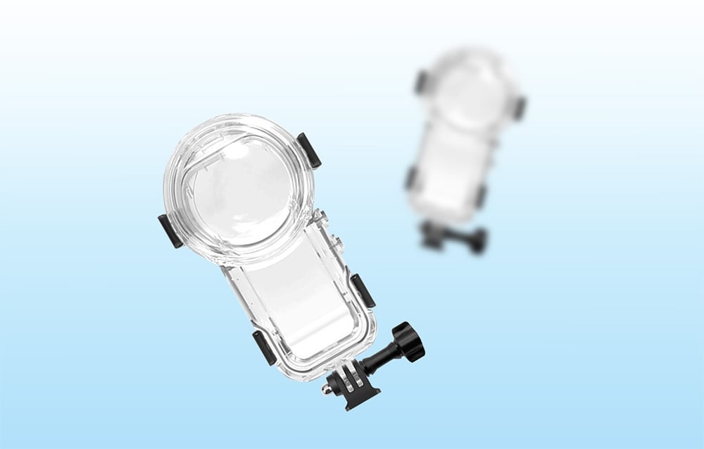 Puluz 60m Vízálló Merülő Tok Insta360 X5-hoz (Átlátszó)-5