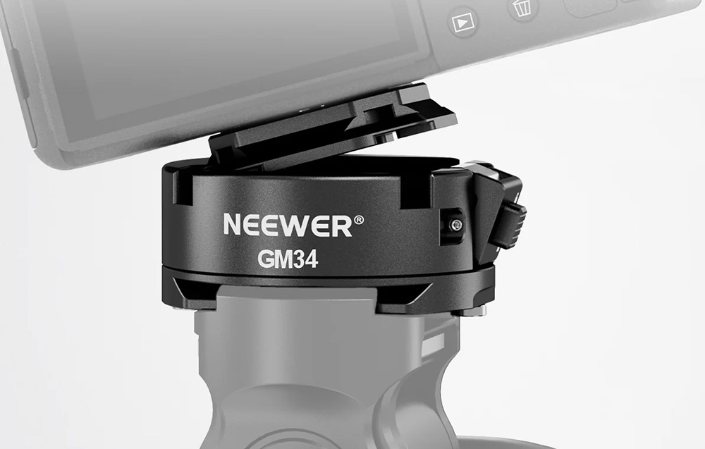 Neewer GM34 Arca-Swiss gyorscseretalp és lemez-2