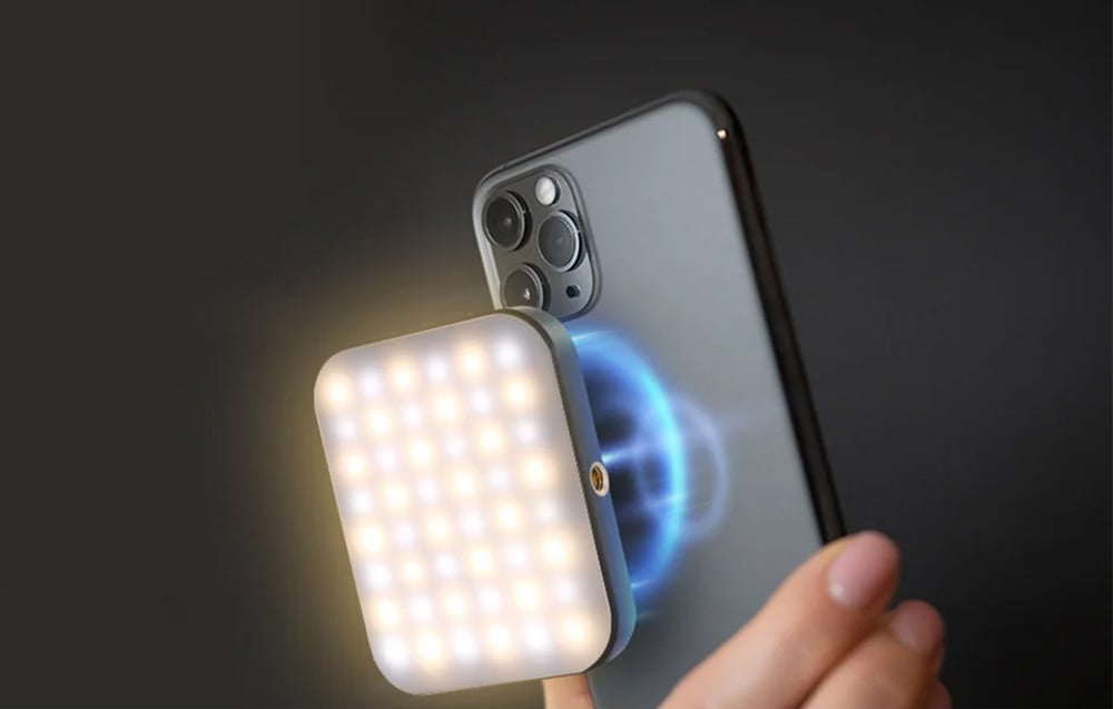 Neewer BL48B mágneses LED szelfi lámpa-3
