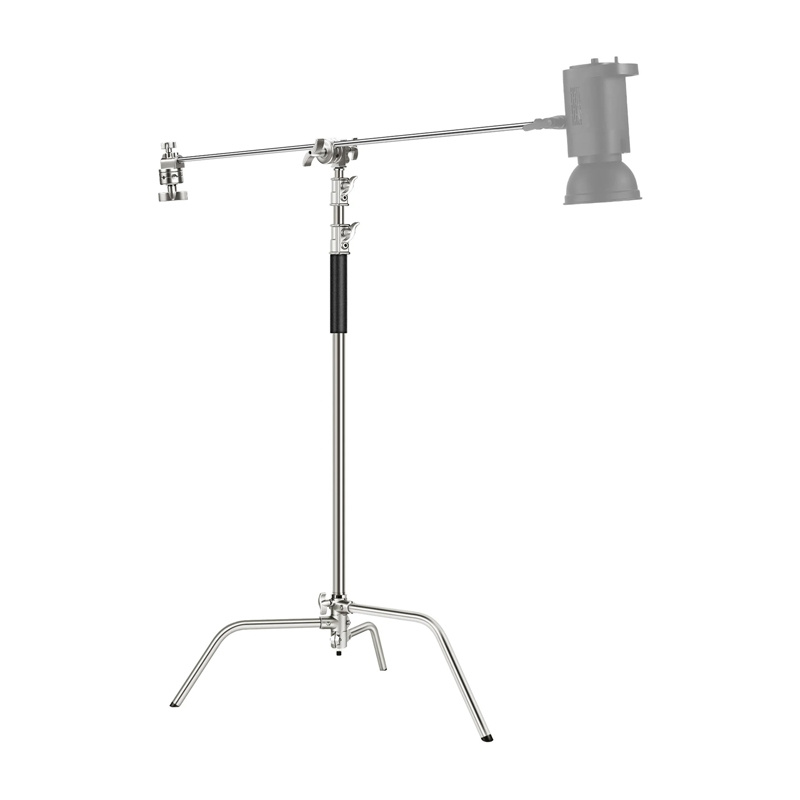 Neewer SC320 lighting C-állvány 128 cm-es alumínium lámpatartó állvány-0