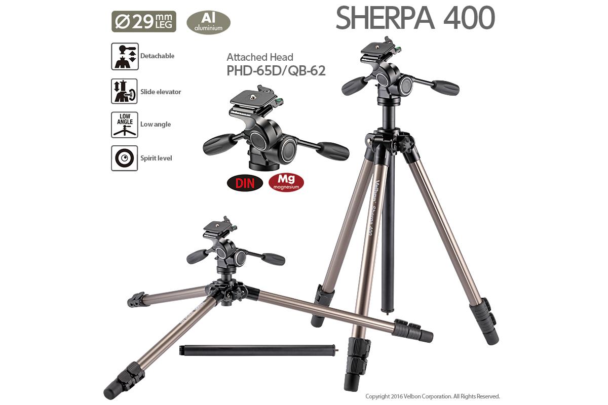 Velbon Sherpa 400 Állvány-0