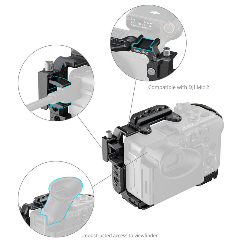 Smallrig 5587 Cage for Sony FX2-1