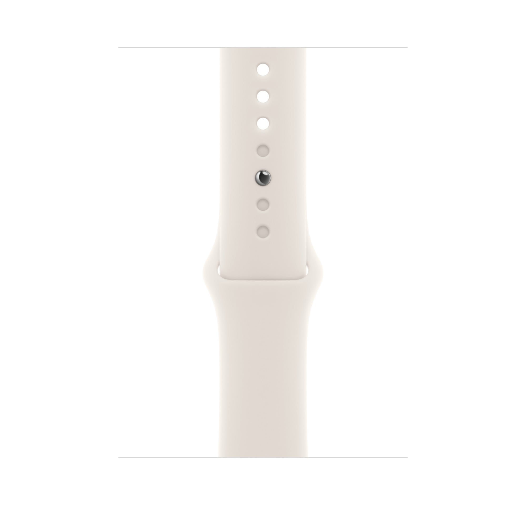 Apple Watch SE 3 GPS 44mm Csillagfény alumínium tokkal és Csillagfény sport szíjjal - S/M-2
