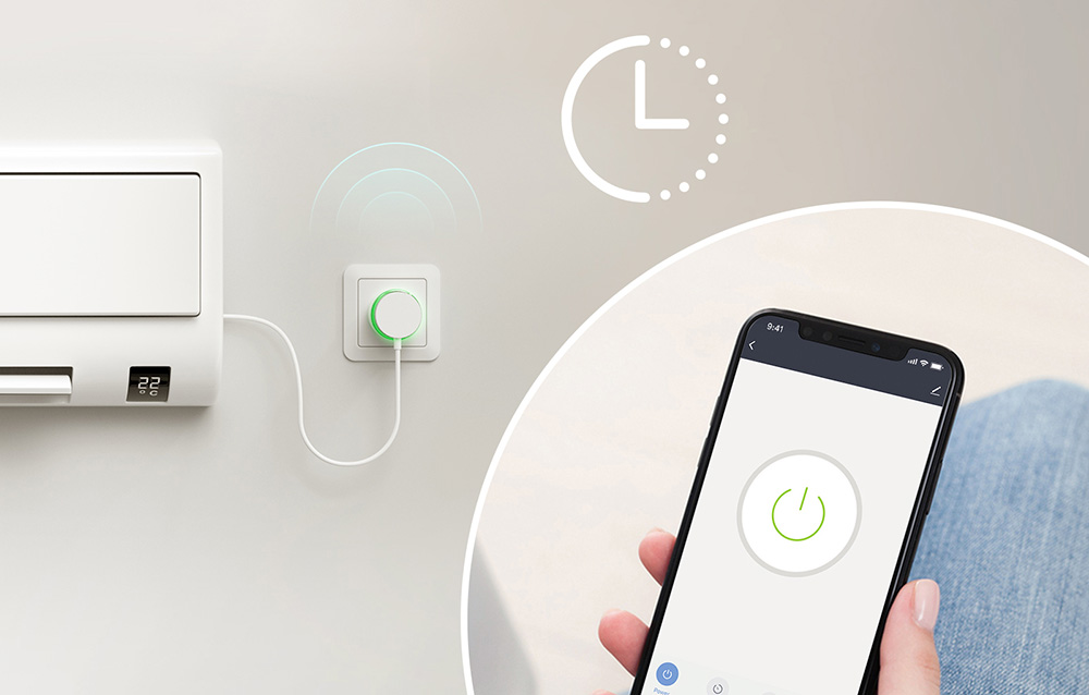 Gosund EP2-Z ZigBee intelligens aljzat (két csomag) 10A-4