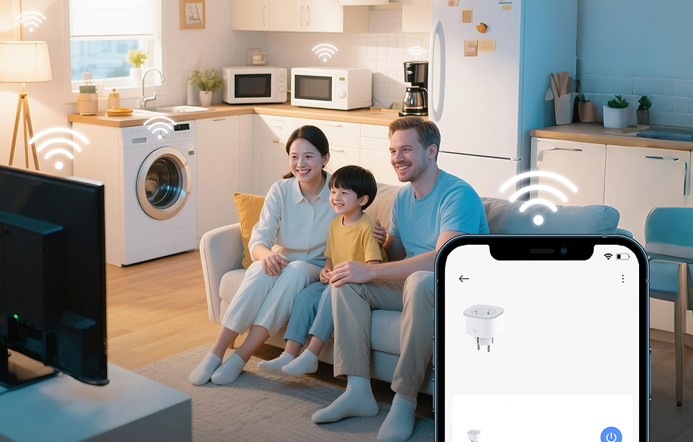 Gosund EP8-M 16A WiFi intelligens konnektor-6