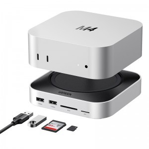 Ugreen CM841 11 az 1-ben dokkolóállomás, USB-C (szürke)