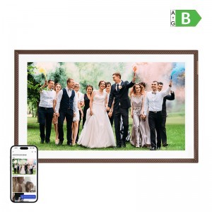 Arzopa D156 digitális képkeret (sötétbarna) 15,6
