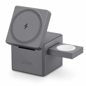 Anker 3 az 1-ben Cube vezeték nélküli töltő, 15W, 1.67A, fekete Y1811G11