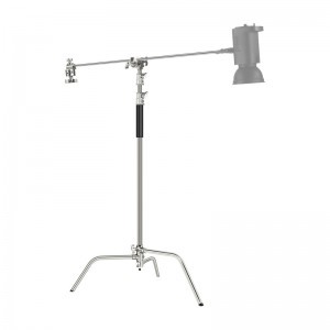 Neewer SC320 lighting C-állvány 128 cm-es alumínium lámpatartó állvány