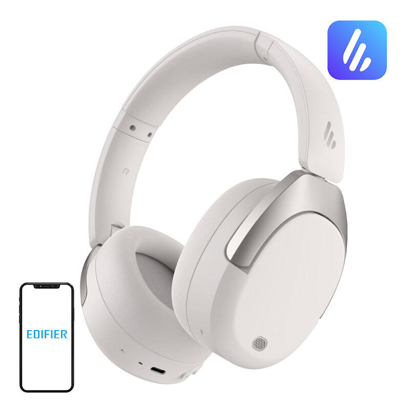 Edifier W830NB bluetooth fejhallgató (fehér)-0