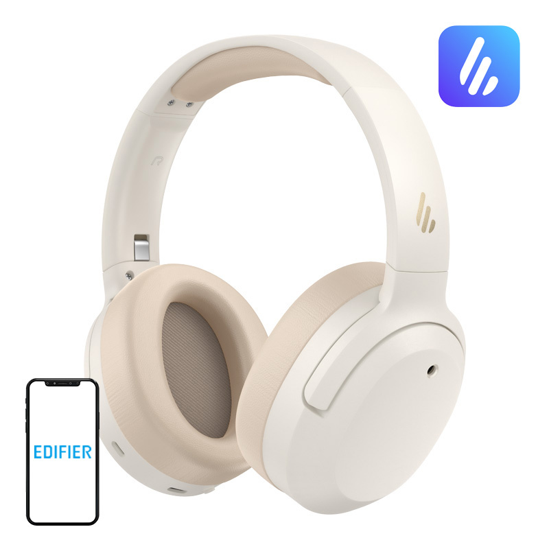Edifier W820NB Plus V25 fejhallgató (krém)-0