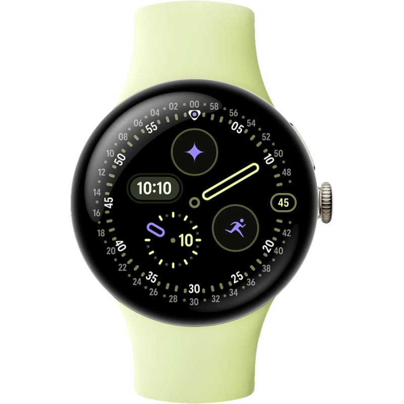 Google Pixel Watch 4, 41mm, Citromsárga GA06002-EU-1