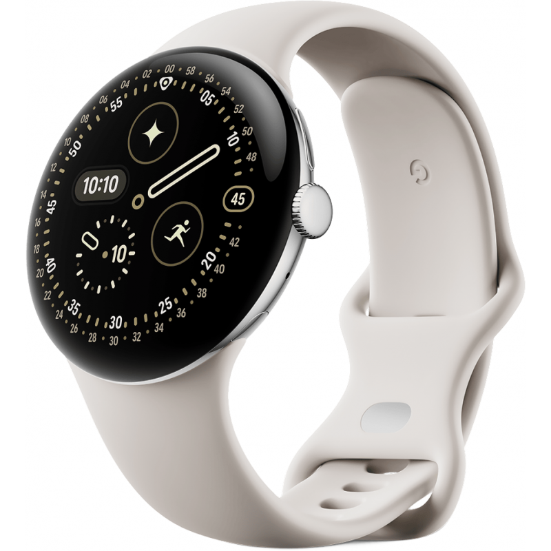 Google Pixel Watch 4, 45mm, Porcelain GA09308-EU-0