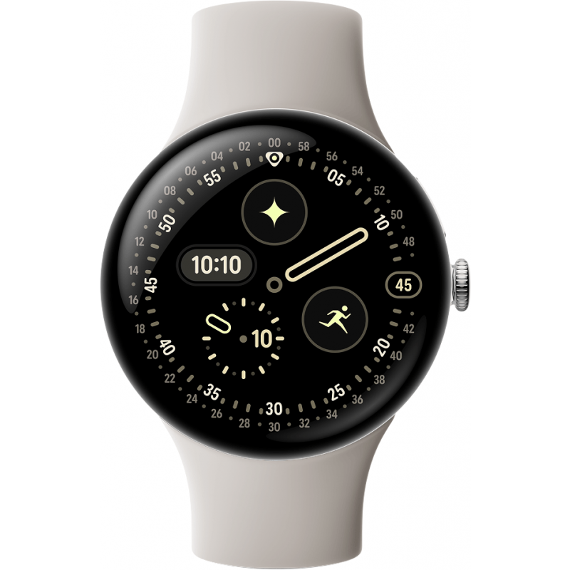 Google Pixel Watch 4, 45mm, Porcelain GA09308-EU-1