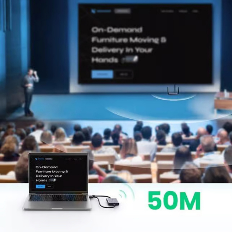 UGREEN CM506 vezeték nélküli HDMI Extender, 1080P, szürke-5