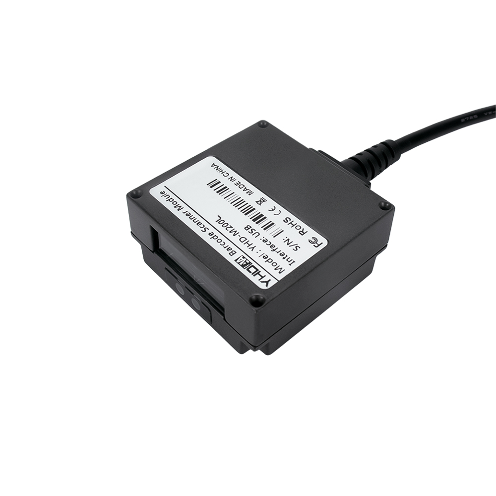 USB Vezetékes 1D mini vonalkódolvasó, QR kód olvasó beépíthető modul YHD-M200L lézeres-10