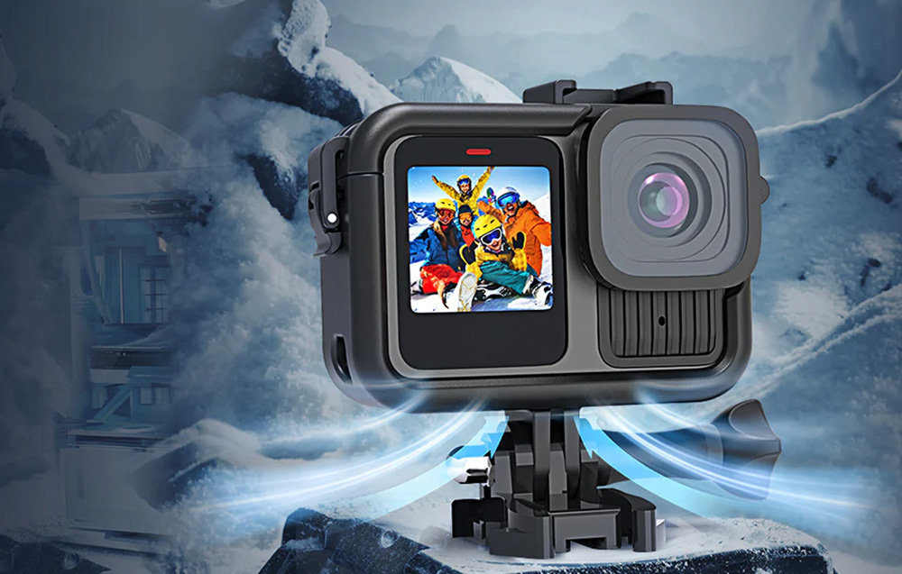 Telesin műanyagkeret tok GoPro Hero 13/12/11/10/9 kamerához-6