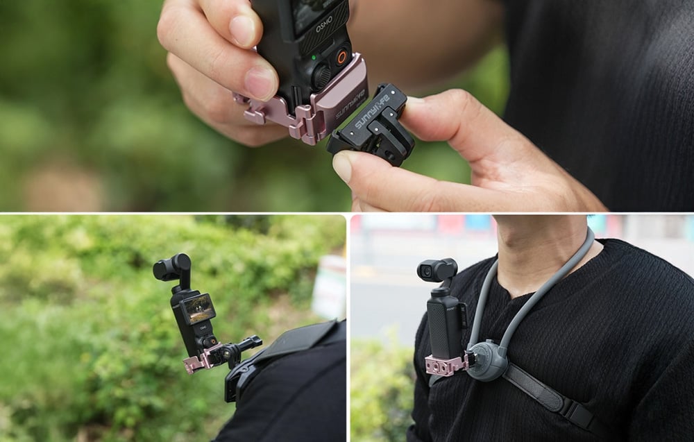Sunnylife Magnetic Quick Release macskafül alakú gyorscsatlakozó DJI OP 3-hoz-3