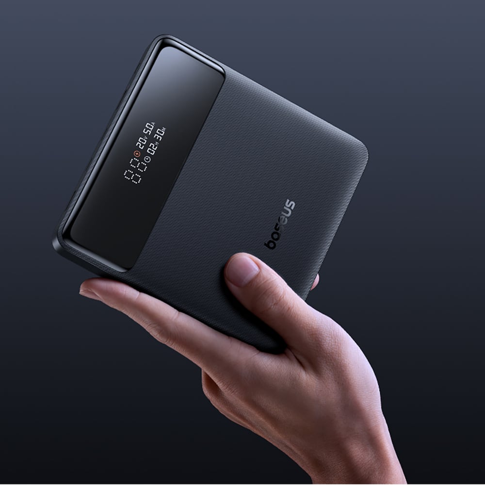 Baseus Blade H1 20000mAh 100W Powerbank kijelzővel - Fekete-9