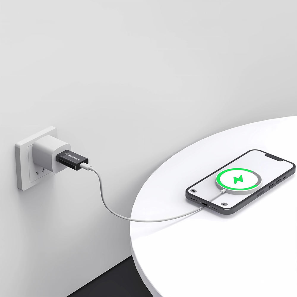 Wozinsky WAAC-01 USB-A - USB-C OTG Adapter - Fekete-2