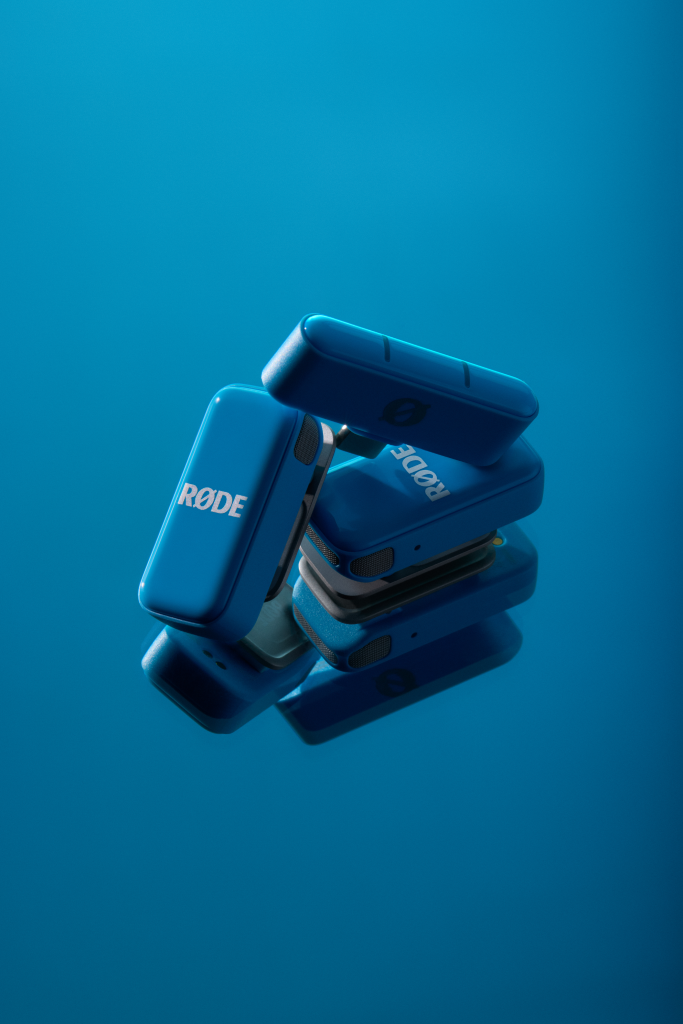 RØDE Wireless Micro-C két csatornás kompakt vezeték nélküli mikrofon (USB-C), kék-1
