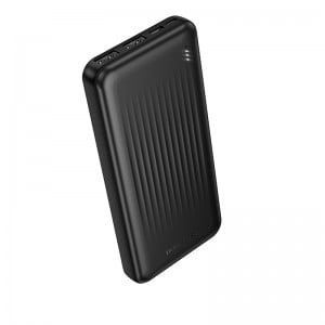 Borofone Power Bank 10000mAh BJ78 Clever - 2xUSB - fekete