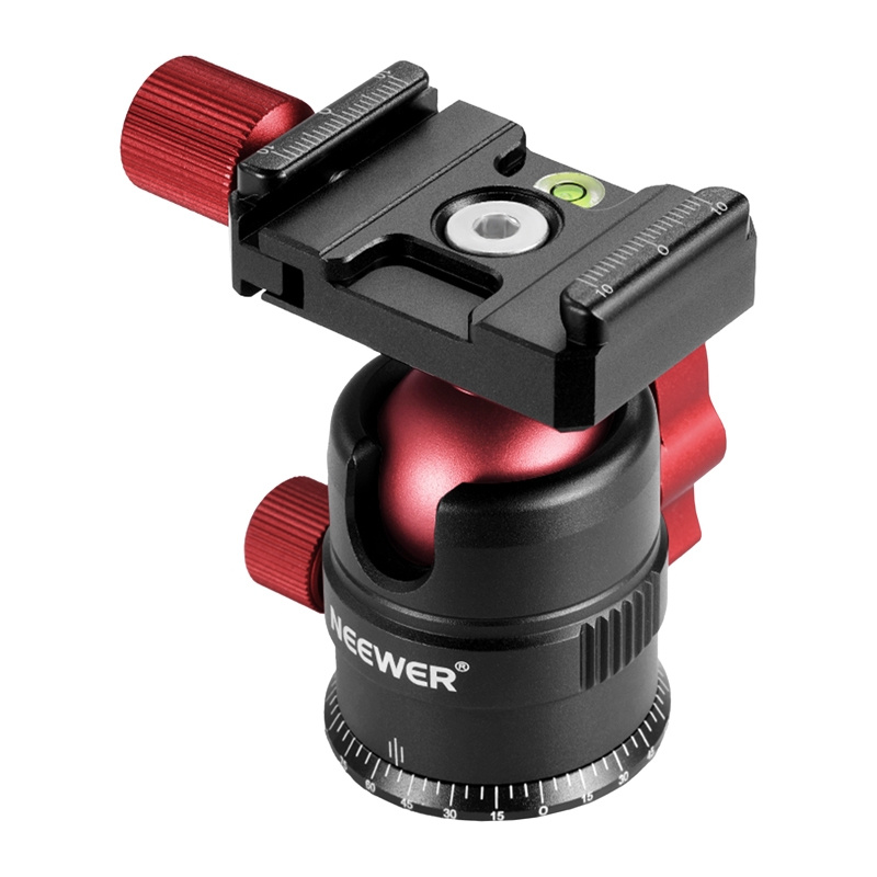 Neewer Fém Gömbfej Állványhoz 28MM Piros-1