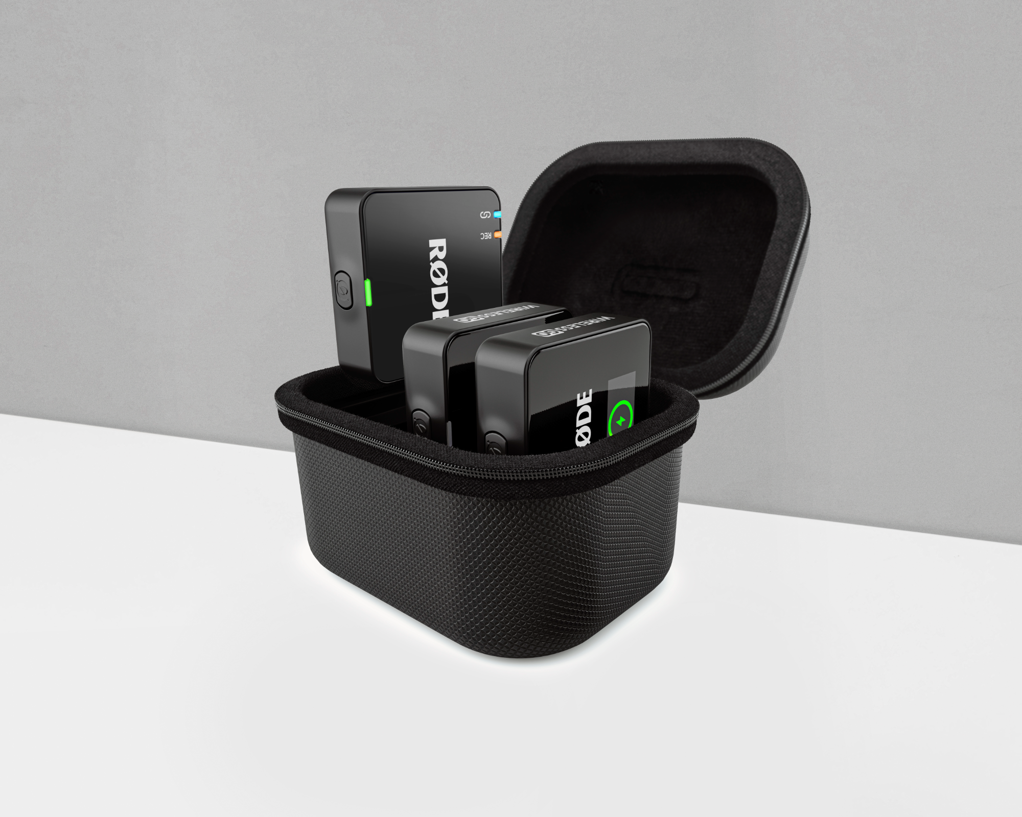 RØDE Wireless GO GEN3 két csatornás vezeték nélküli mikrofon rendszer, fehér-5