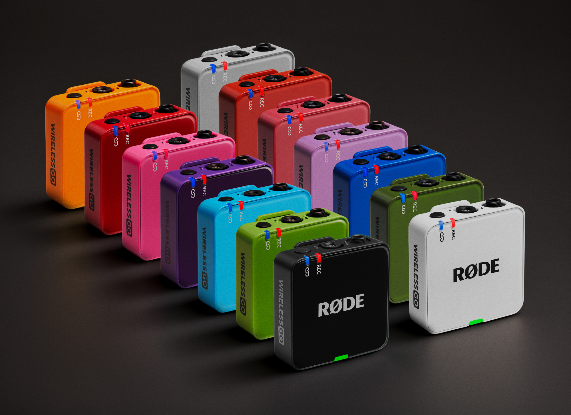 RØDE Wireless GO GEN3 két csatornás vezeték nélküli mikrofon rendszer, fehér-9