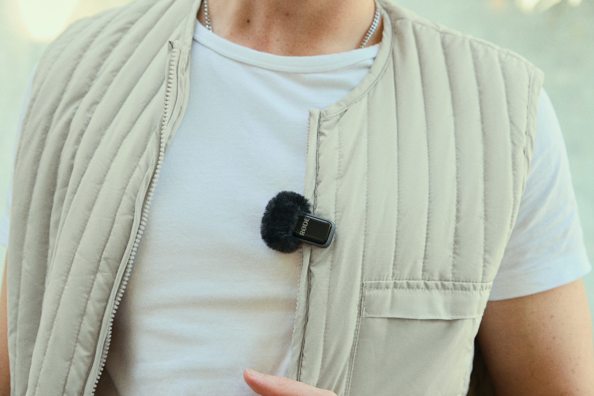 RØDE Wireless Micro-C két csatornás kompakt vezeték nélküli mikrofon (USB-C), piros-20