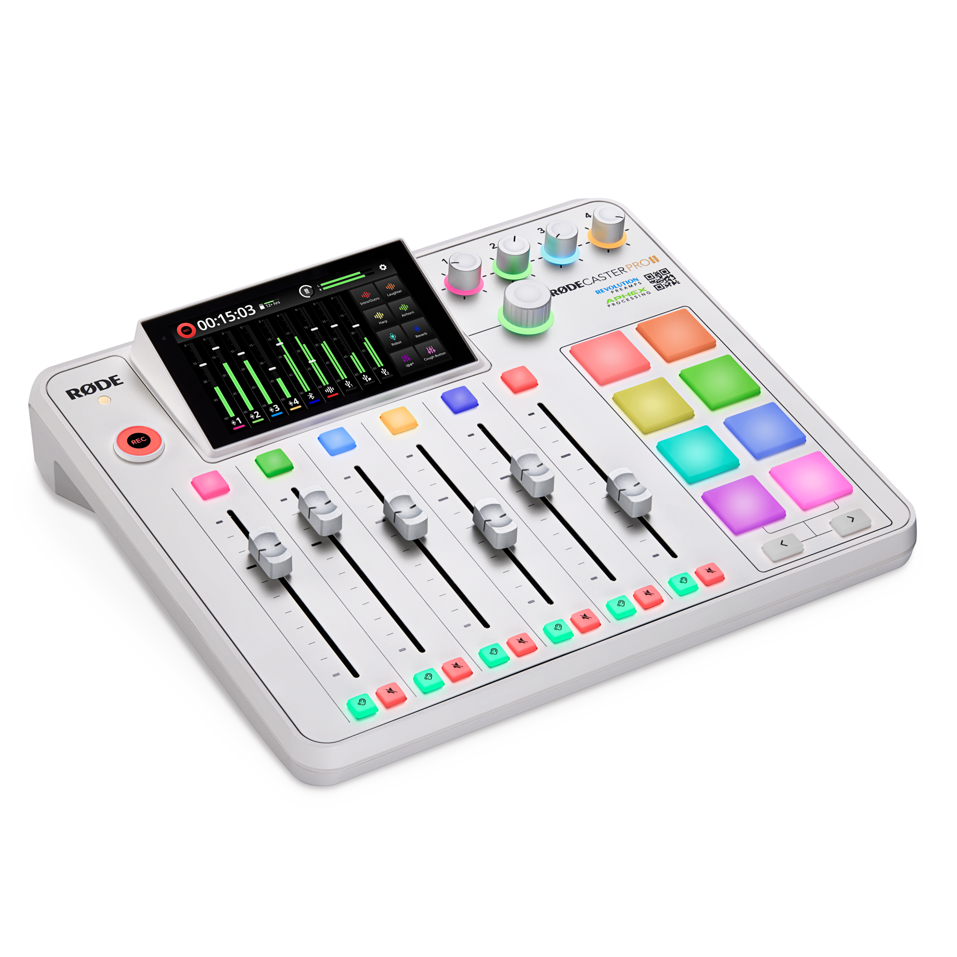 RØDECaster Pro II podcast és audio produkciós keverő, fehér-0