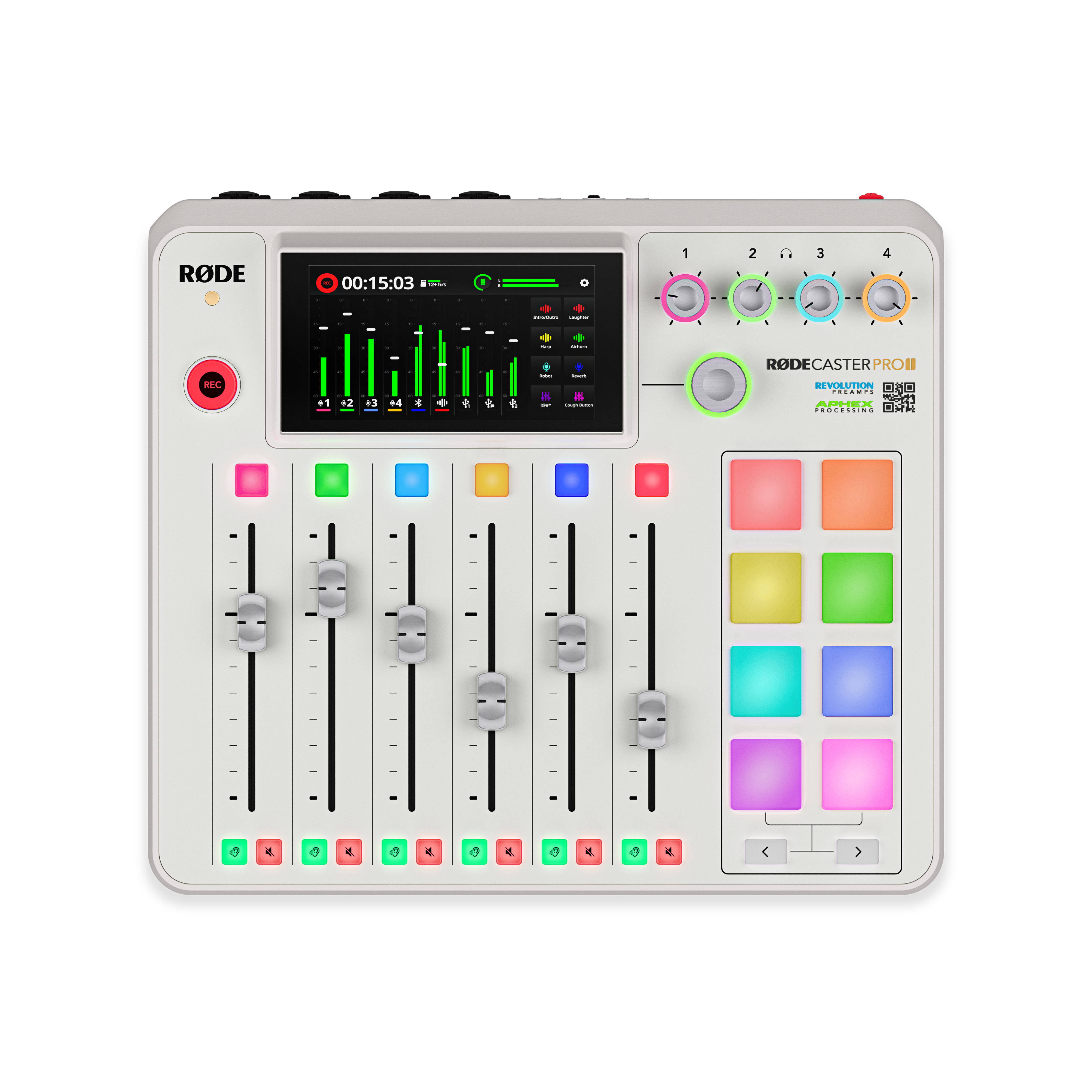RØDECaster Pro II podcast és audio produkciós keverő, fehér-10