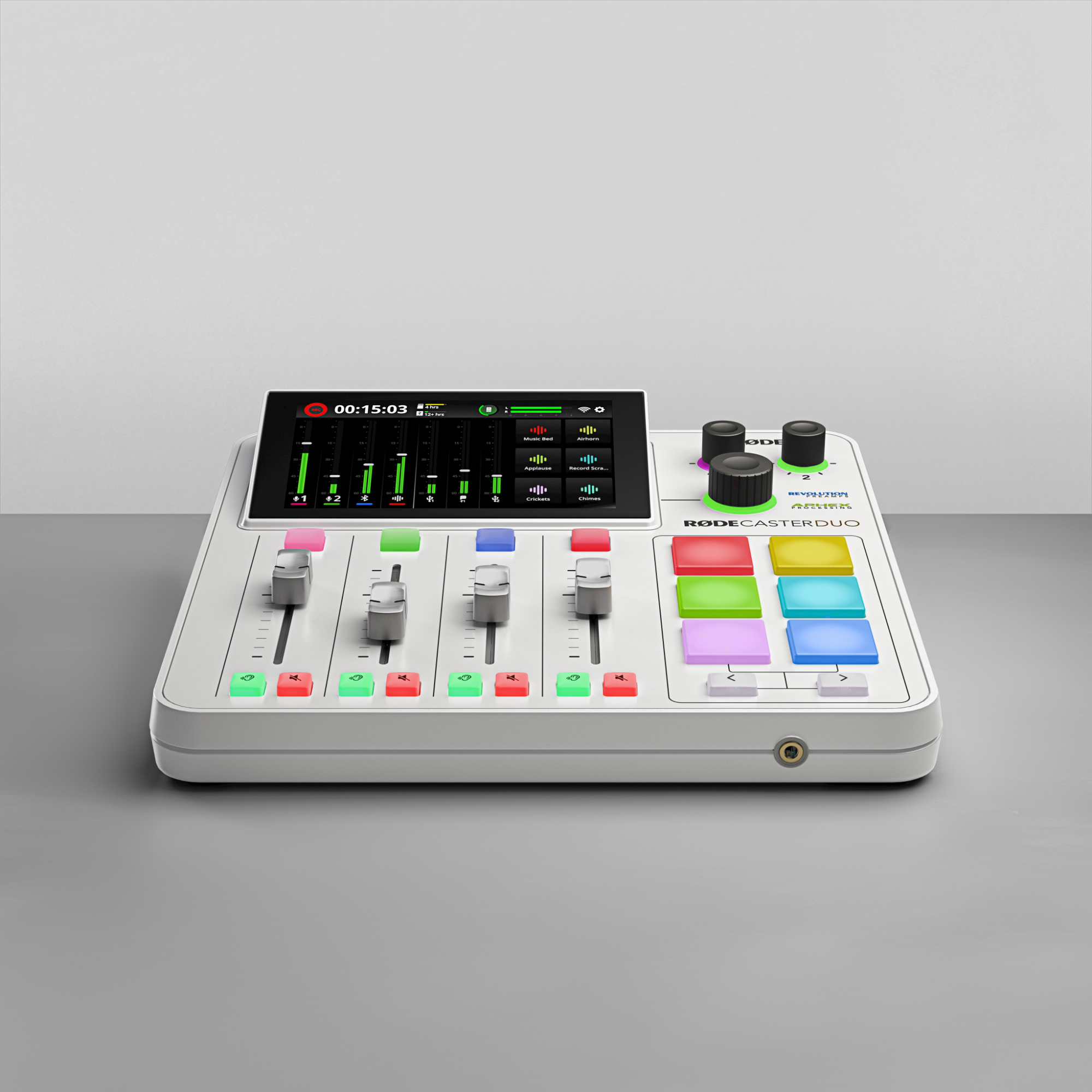 RØDECaster Duo podcast és audio produkciós keverő, fehér-10