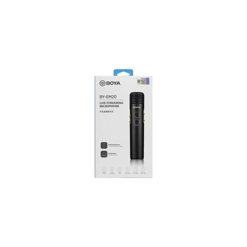 BOYA BY-EM20 USB Cardioid Kondenzátor mikrofon-2