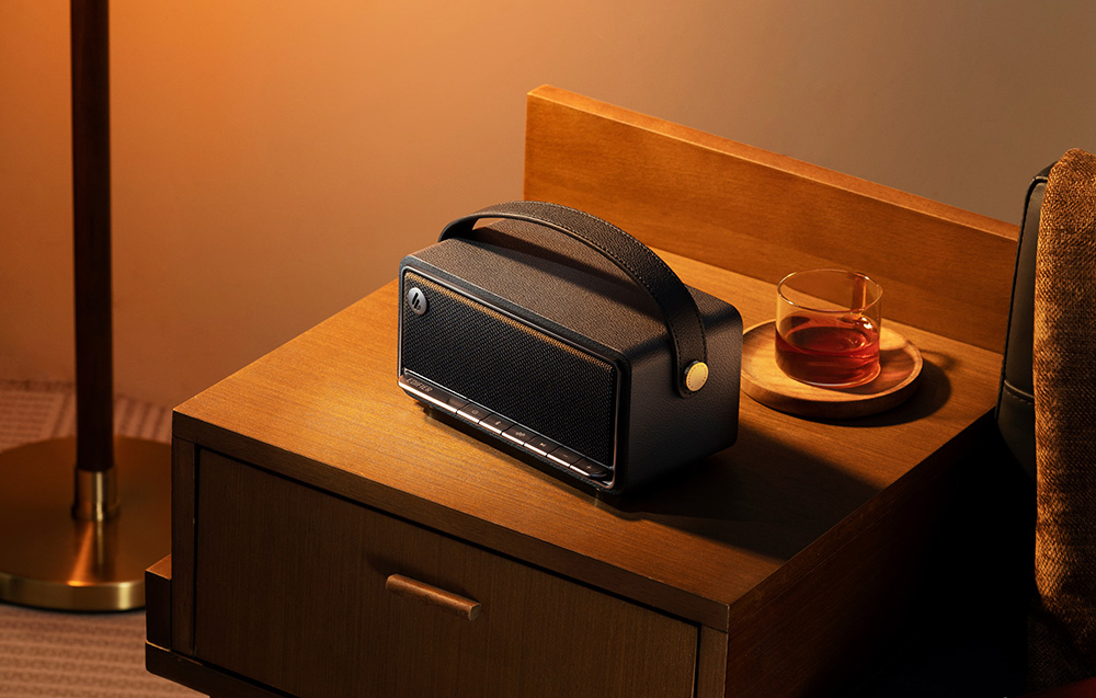 Edifier MP330 Retro Fekete Hordozható Bluetooth Hangszóró-10