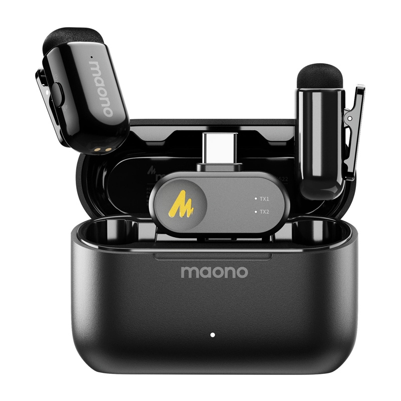 Maono WM622 PC2 vezeték nélküli mikrofon szett USB-C-0