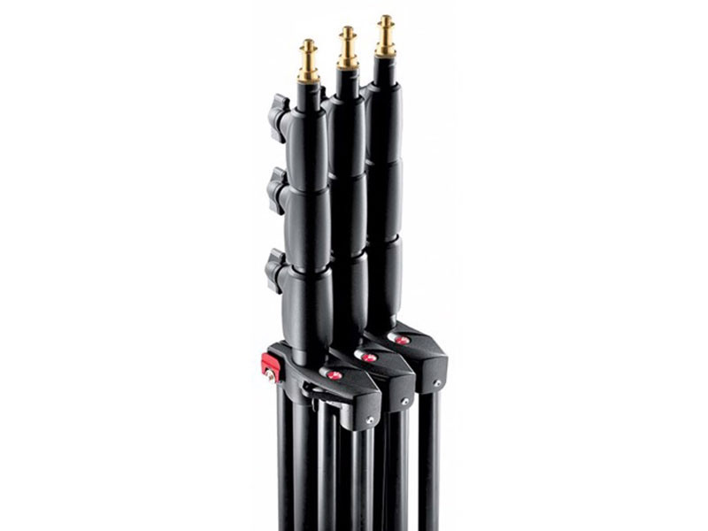 Manfrotto Master légcsillapításos lámpaállvány 3 db-os szett, fekete-1